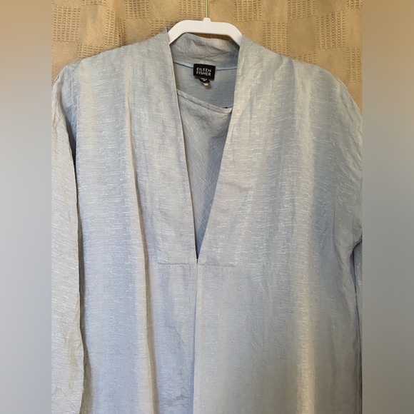 Eileen Fisher 2pc. Bias cut maxi dress size medium - Picture 9 of 13